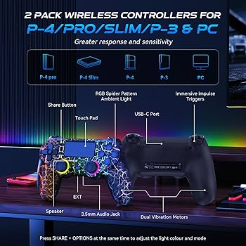 PlayStation4 - PS4　＊専用ページです Best Custom PS4 Controllers-Hexgaming.com